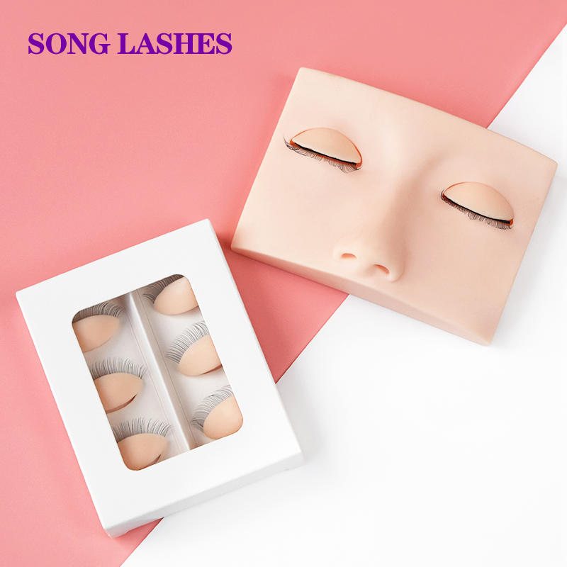 Best of Song Lash Mannequin Head For Eyelash Extension With Practice Silicone Mannequin Head Lashes Extensions Cosmetic Model Supplies Reviews & Tips