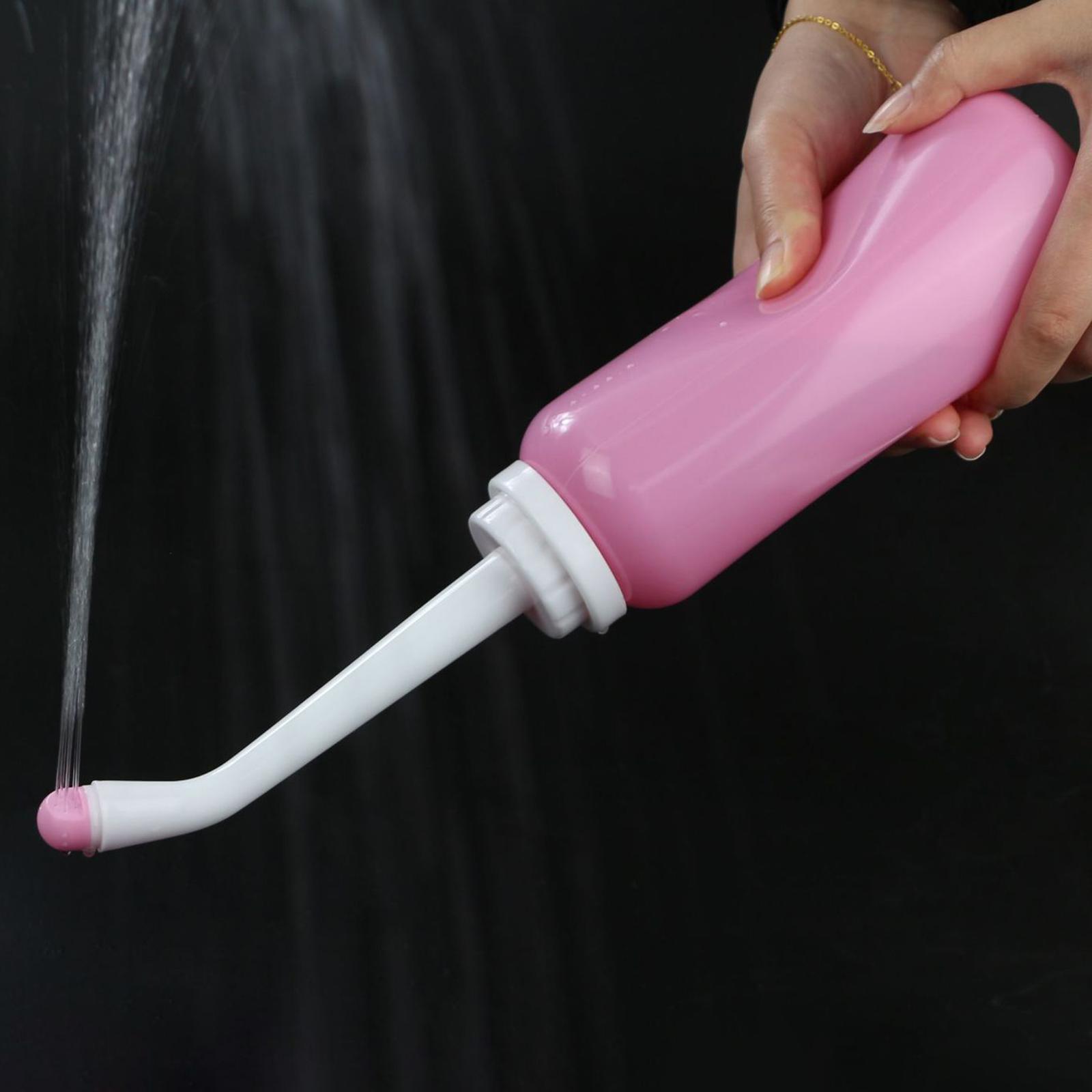 Vaginal Douche Cleaner Portable Female Vaginal Shower Washer TPE Translucent Female Portable Bidet Sprayer Personal Care