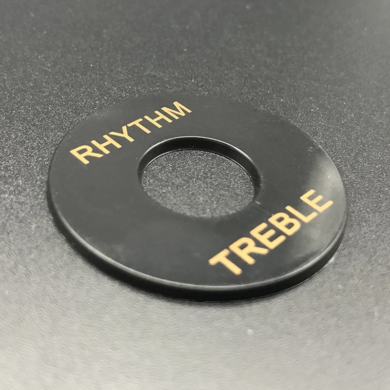 Description Picture 3 of item2-piece Switch Surround Plate for Guitar Accessories Electric Guitar Polar Toggle Ring Selector Color