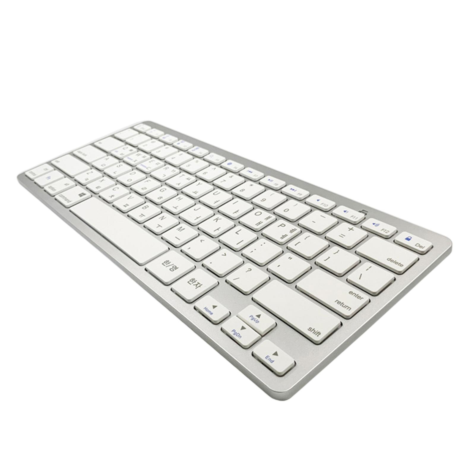 Portable Slim Korean 78 Keys Wireless Bluetooth Keyboard for Portable Slim Korean 78 Keys Wireless Bluetooth Keyboard for