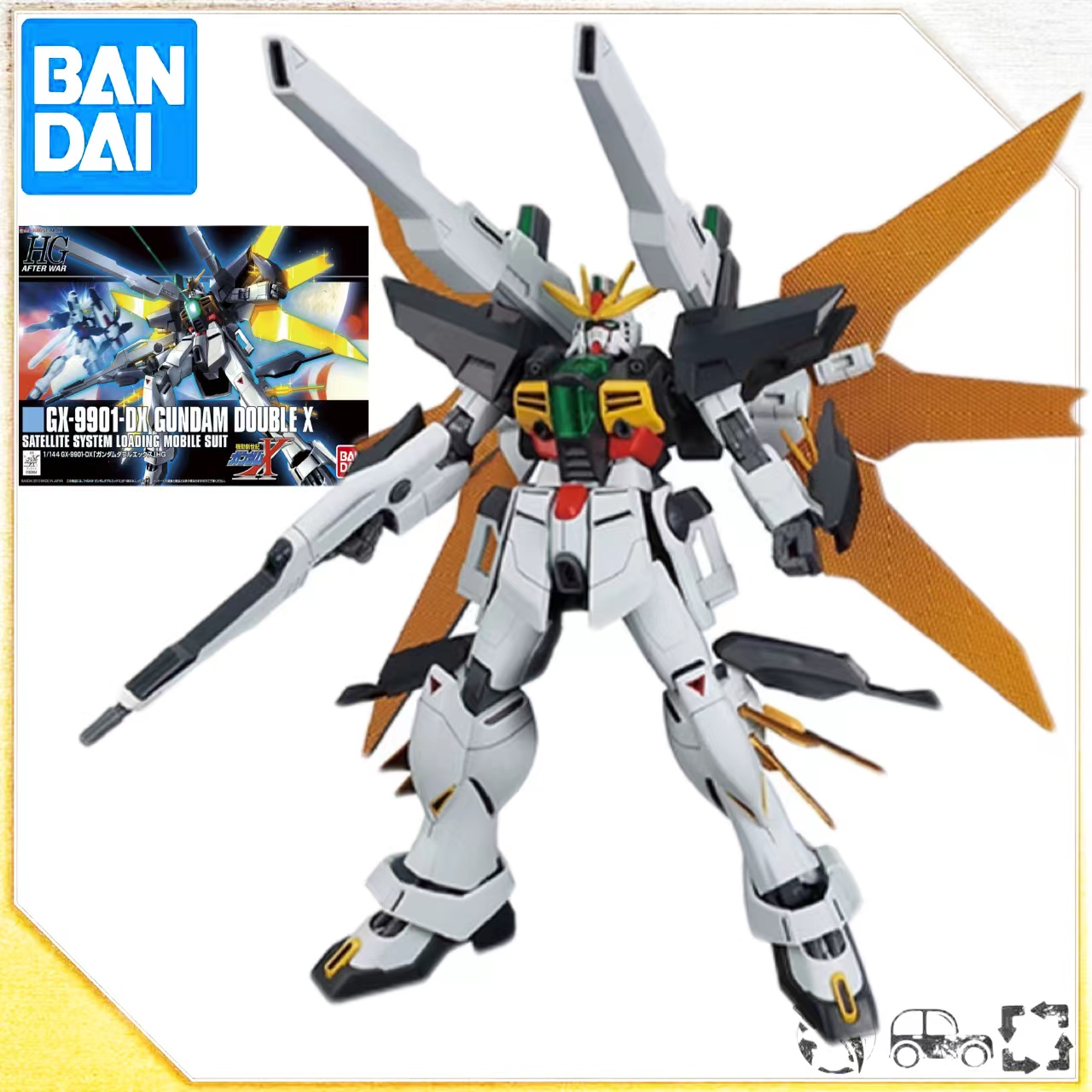 Bandai HGUC 1/144 Строительная модель GUNDAM DOUBLE X в сборе, фигурки  героев аниме, коллекция подарков | AliExpress