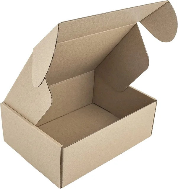 Cajas negras Extra duras de 10 piezas, embalaje corrugado para transporte  de ropa, almacenamiento de cartón, paquete de envío Postal Express -  AliExpress