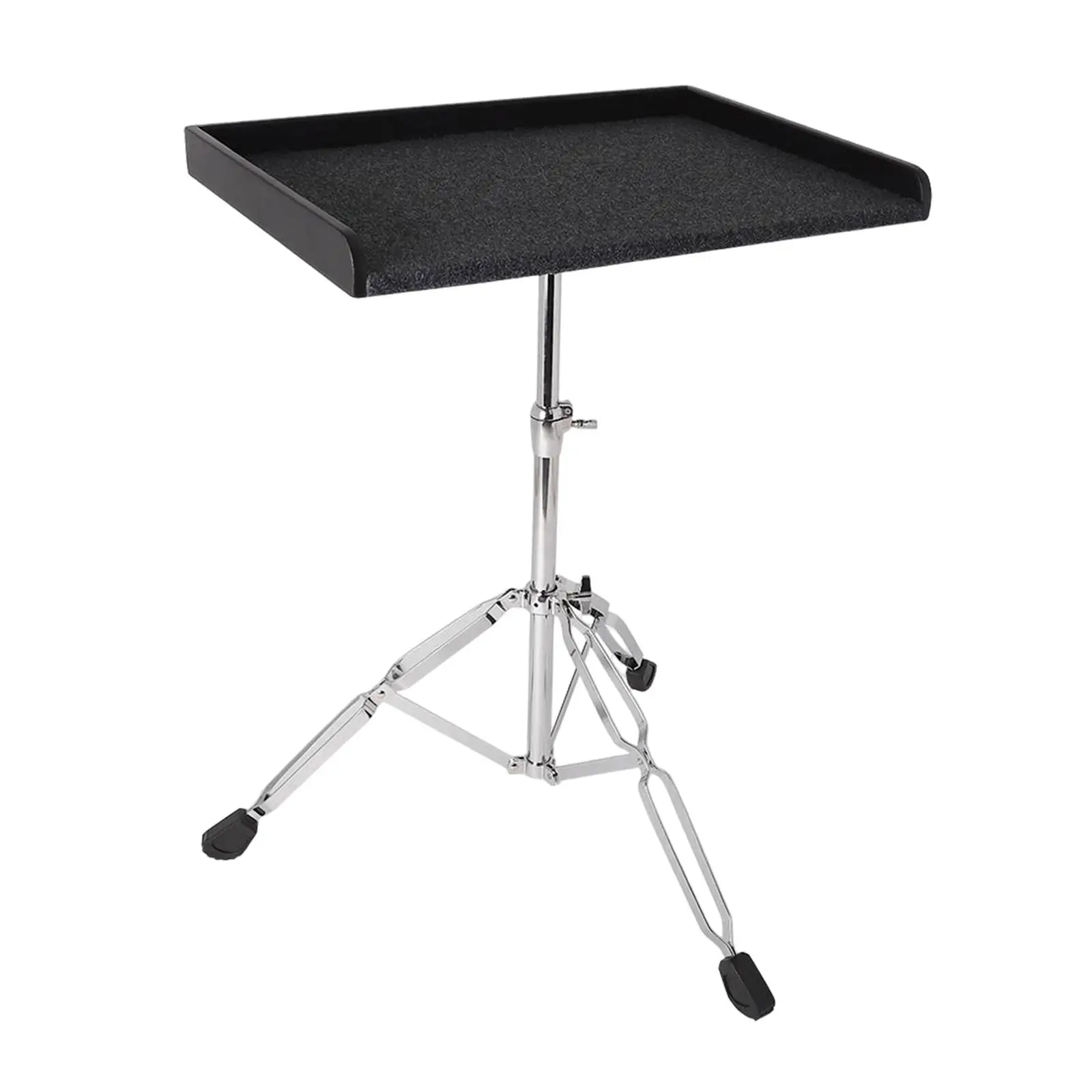 Professional Percussion Table Mount Holder Adjustable Thick EVA Padded DJ Laptop Anti Slip for Studio Easy to Carry Travel