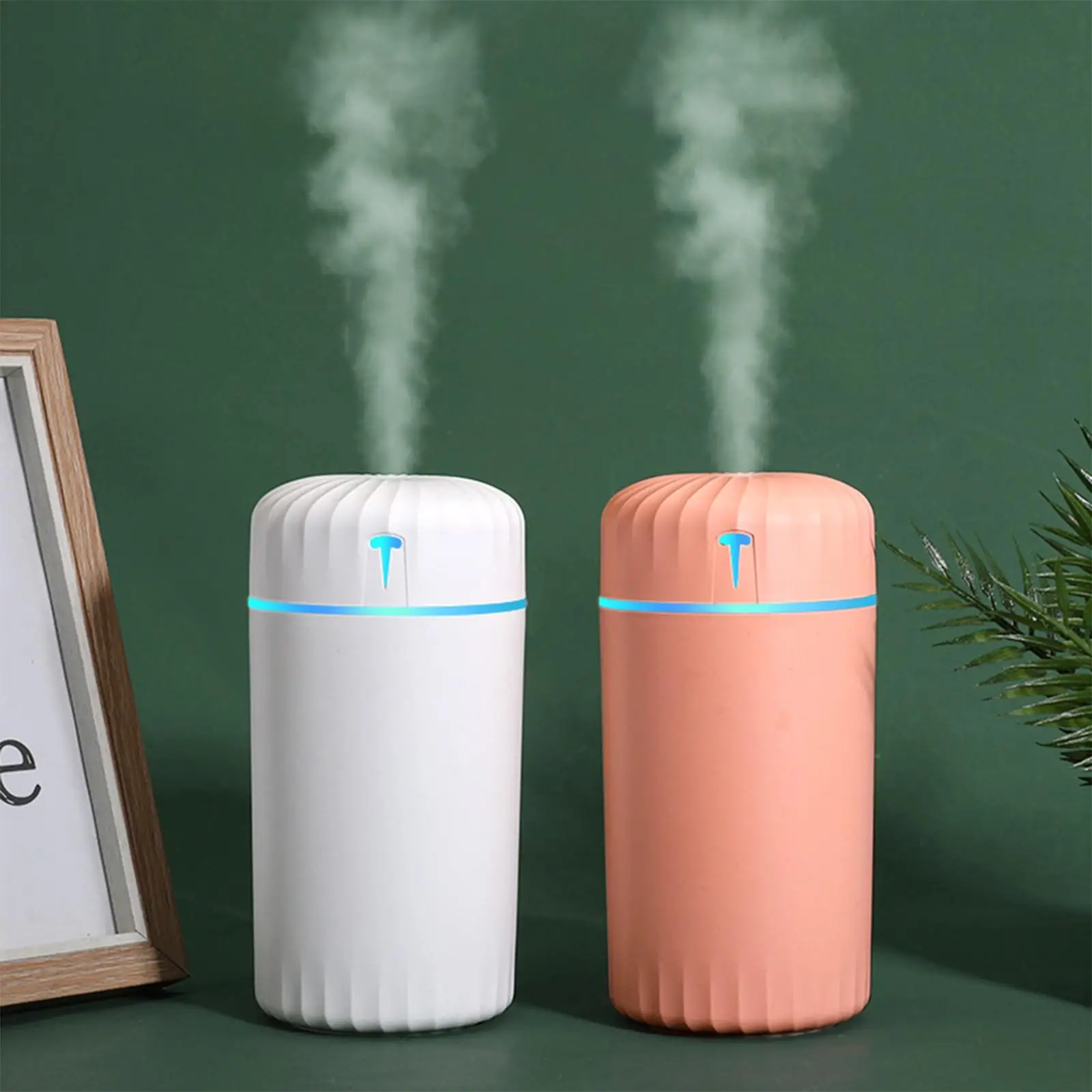 Mini Cool Mist Humidifier Diffuser Purifier USB LED for Travel Home