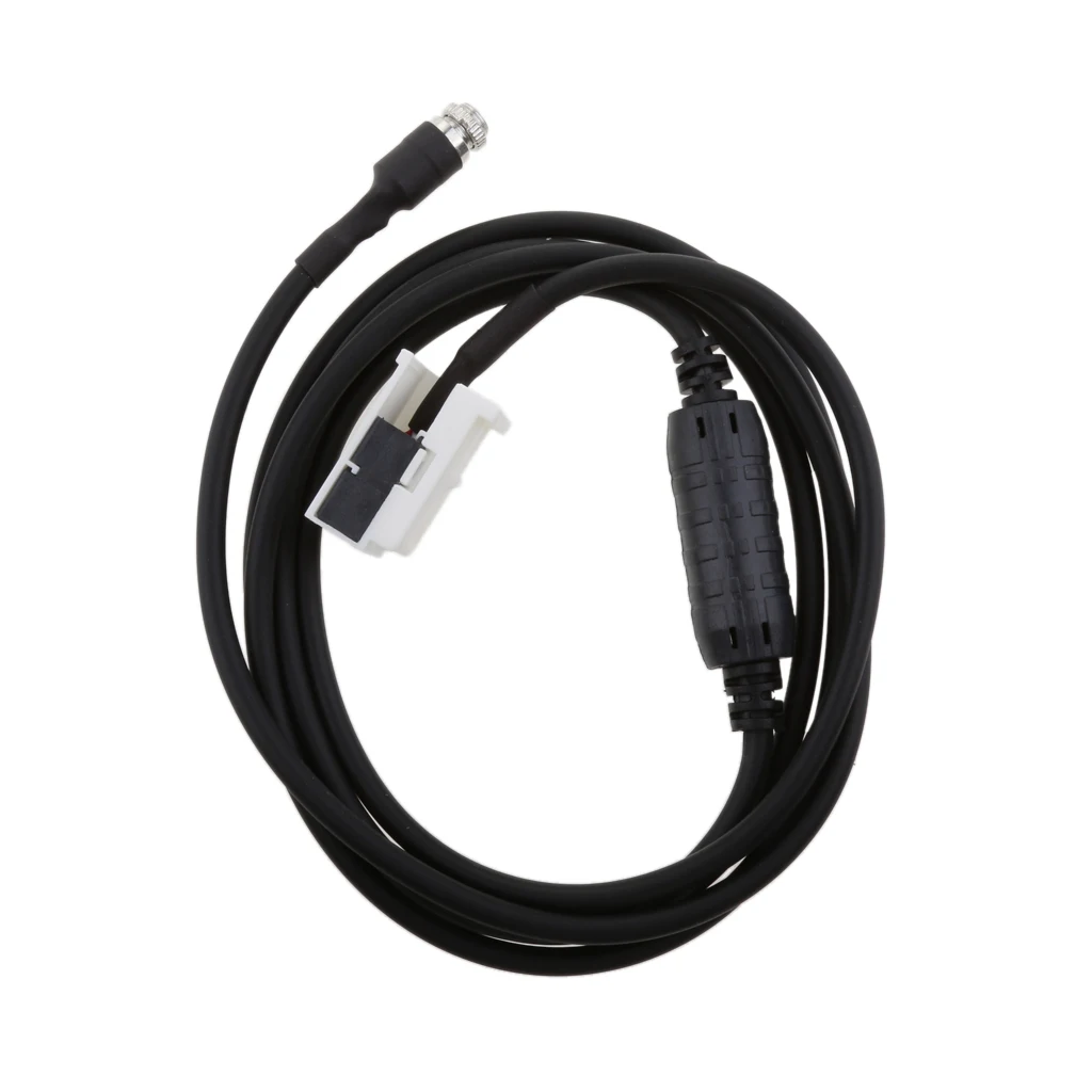 3.5mm Female Auxiliary AUX Audio Cable For BMW E60 E63 E64 E65 E66 E87 E88