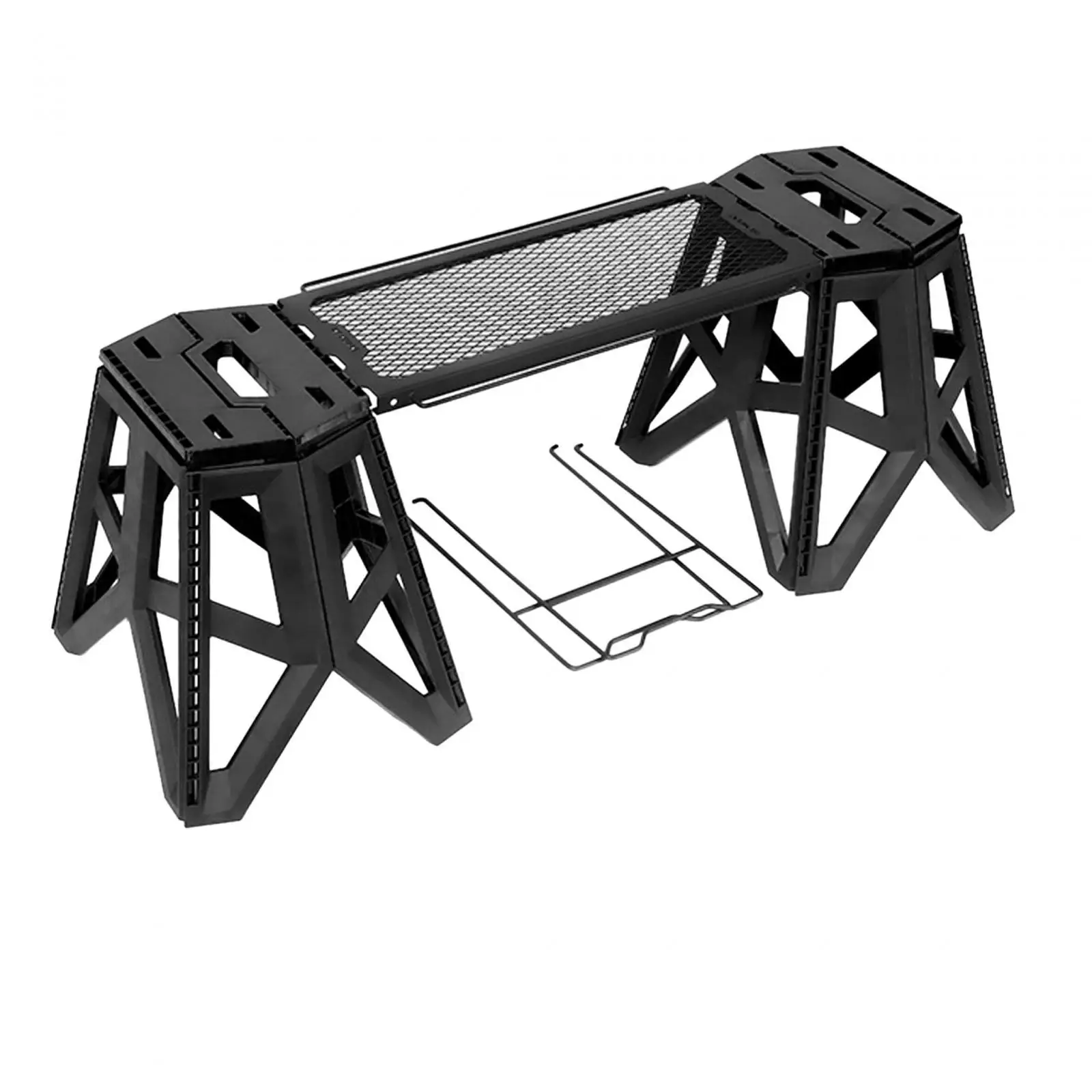 Camping Table and Stool Set Portable Foldable Multifunctional Folding Table
