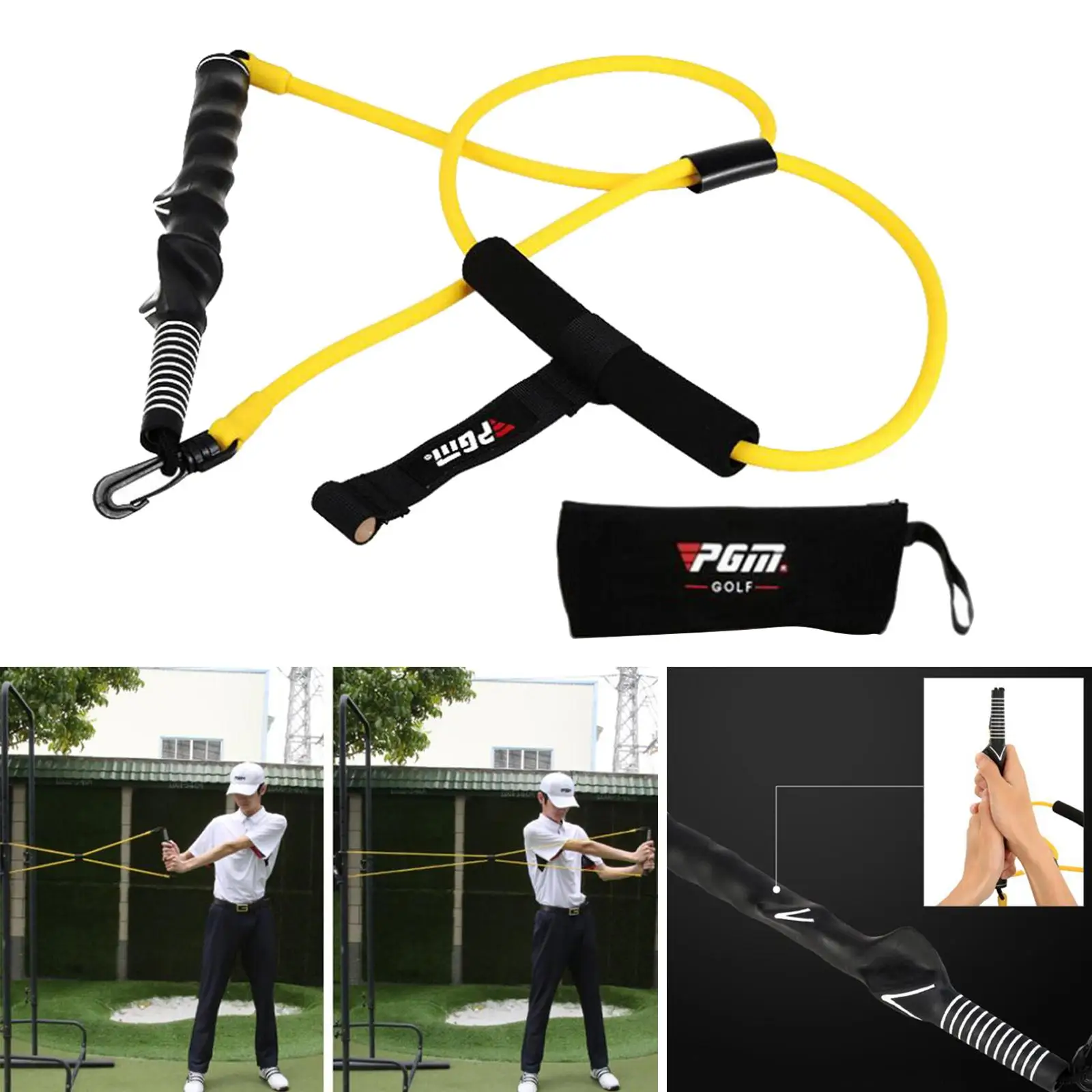 Heavy Duty Exercise Resistance Bands with Handles Grips Pull Up Rope Training