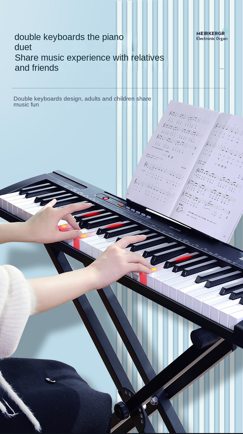 Title 15, Electronic Organ 61key Adult Children Beginner ...