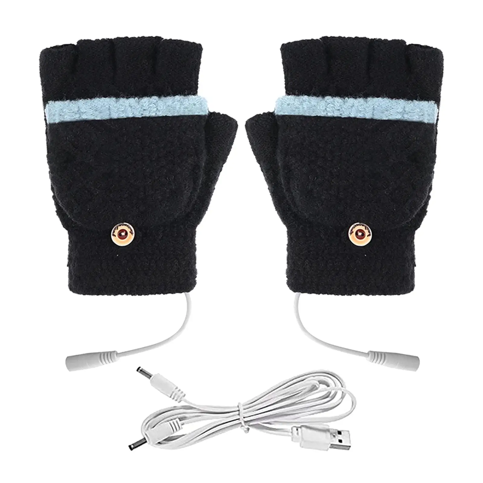 Heated Gloves for Men Women, Rechargeable Electric Heated Gloves,Heated Skiing Gloves and Snowboarding Gloves for Kids