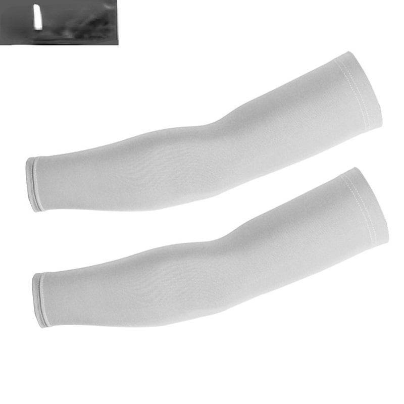 Manchons De Protection Solaire Yizelli - Coton Modal Pour Femme, 45cm
