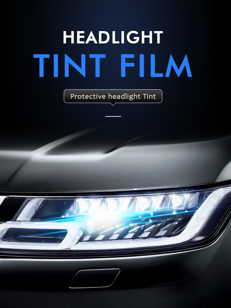 50x200cm Auto Licht Scheinwerfer Rücklicht Tönung Vinyl Wasserdicht Schützen Film Lampe Auto Aufkleber für Auto Wrap auto Aufkleber Zubehör – Detail 1