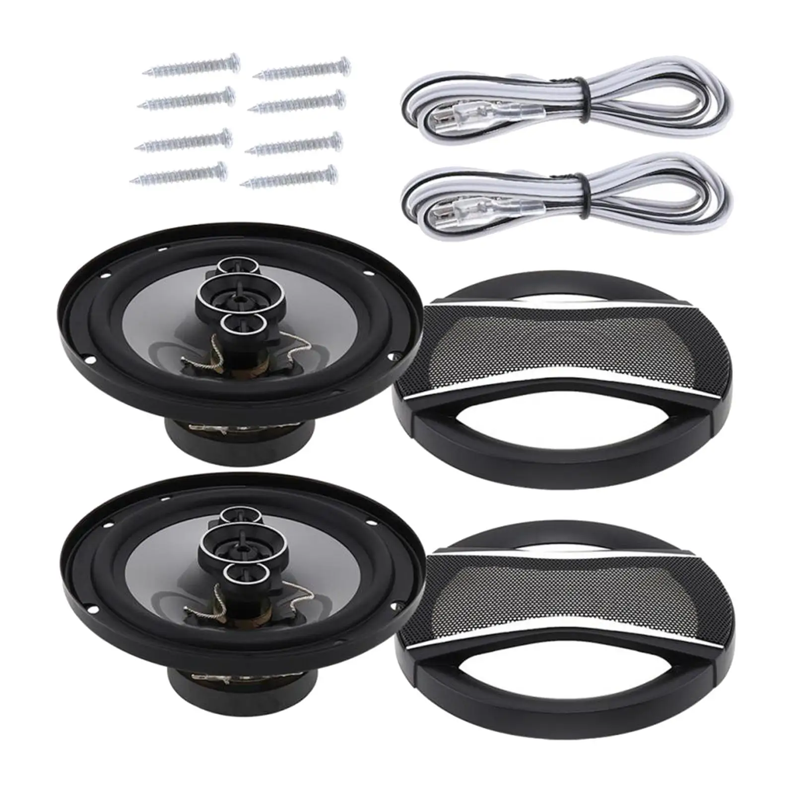 Professional Car HiFi Coaxial Speaker Full Range Frequency Component Durable