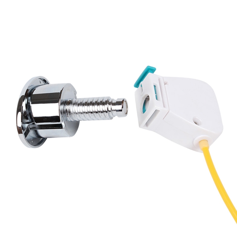 Description Picture 3 of itemToilet Dual Flush Oval-shape Push Button Electroplating Water Tanks Push Water Saving Rod Bathroom Accessories 85LC