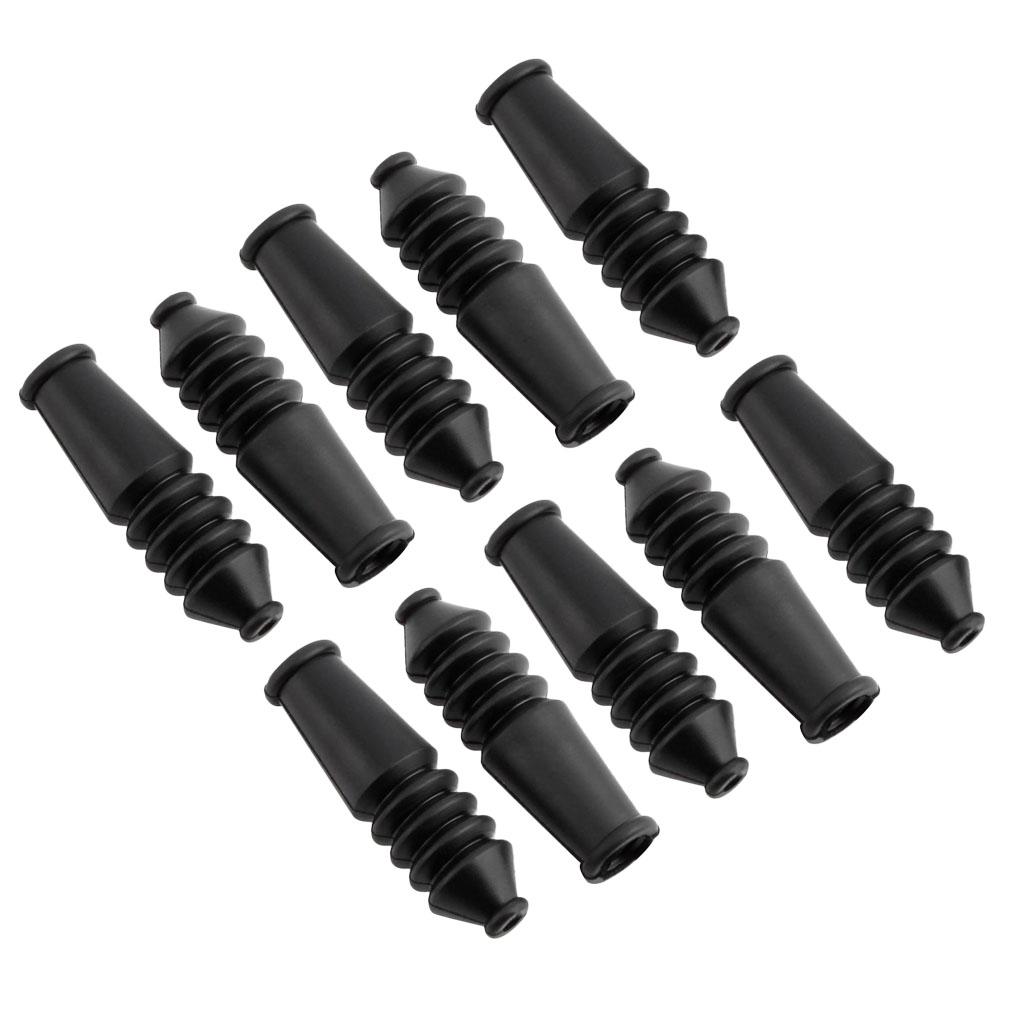 10 Pack  Road Bike V Brake Rubber Sleeve Rubber Sleeve Boots Guide Tube Noodle