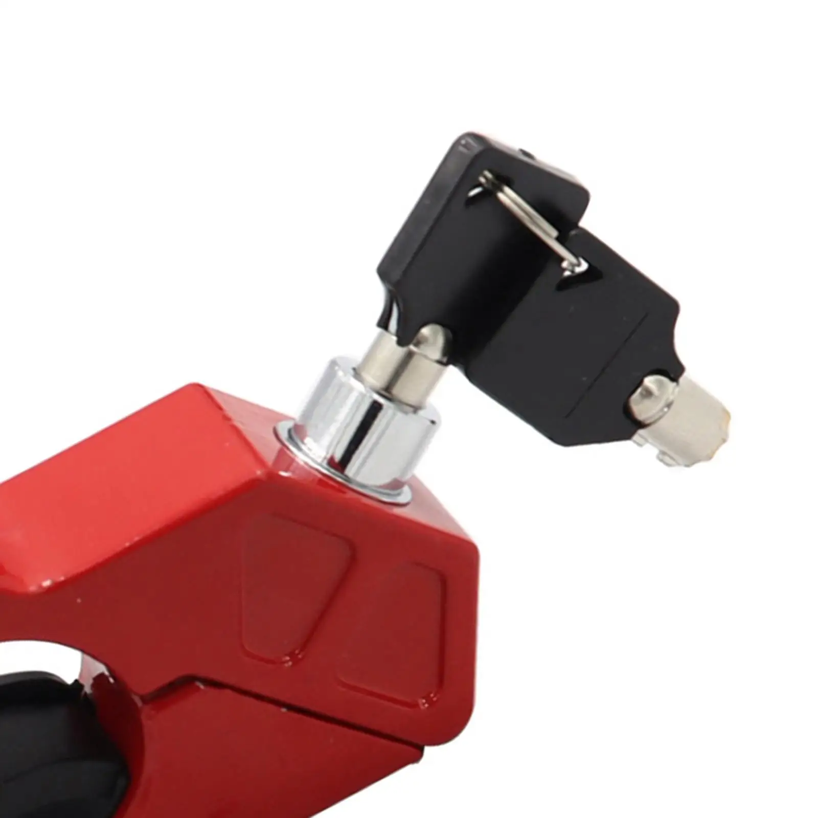 Motorcycle Grip Lock Anti Theft with 2 Keys for Handlebar Motorbike