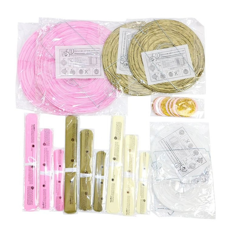 Description Picture 4 of item1pc 30cm White Chinese Style Paper Lanterns Paper Flower Balls Wedding Baby Shower Decoration DIY Honeycomb Ball Hot Air Balloon