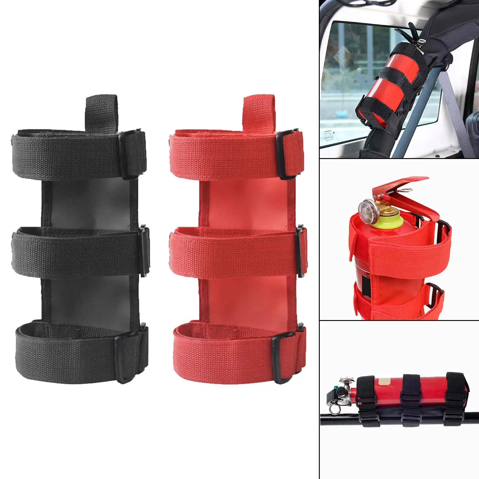  Bracket Adjustable Extinguisher Mount  for Roll Bar Safety  Mounting Cage