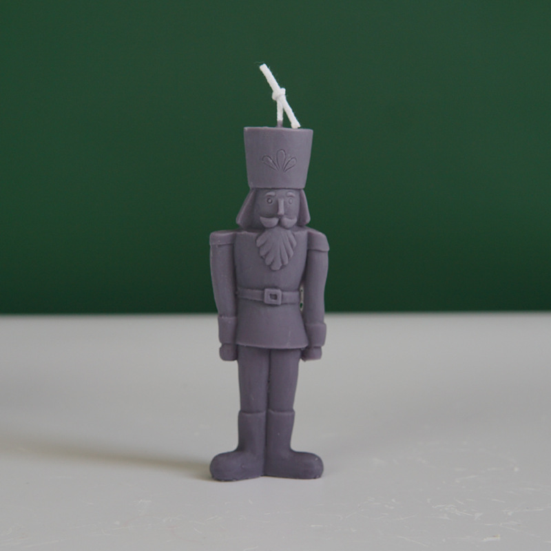 Description Picture 4 of itemNutcracker Soldier Candle Silicone Mold DIY Aromatic Soap Candle Making Epoxy Plaster Mold Gifts 2023 Christmas Home Decor