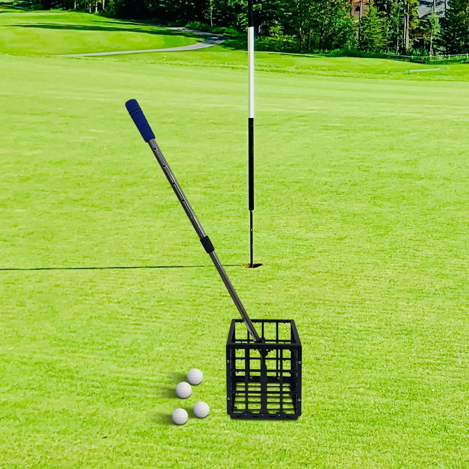 Telescopic Golf Ball Picker Retriever Durable for Picking and Storage Balls