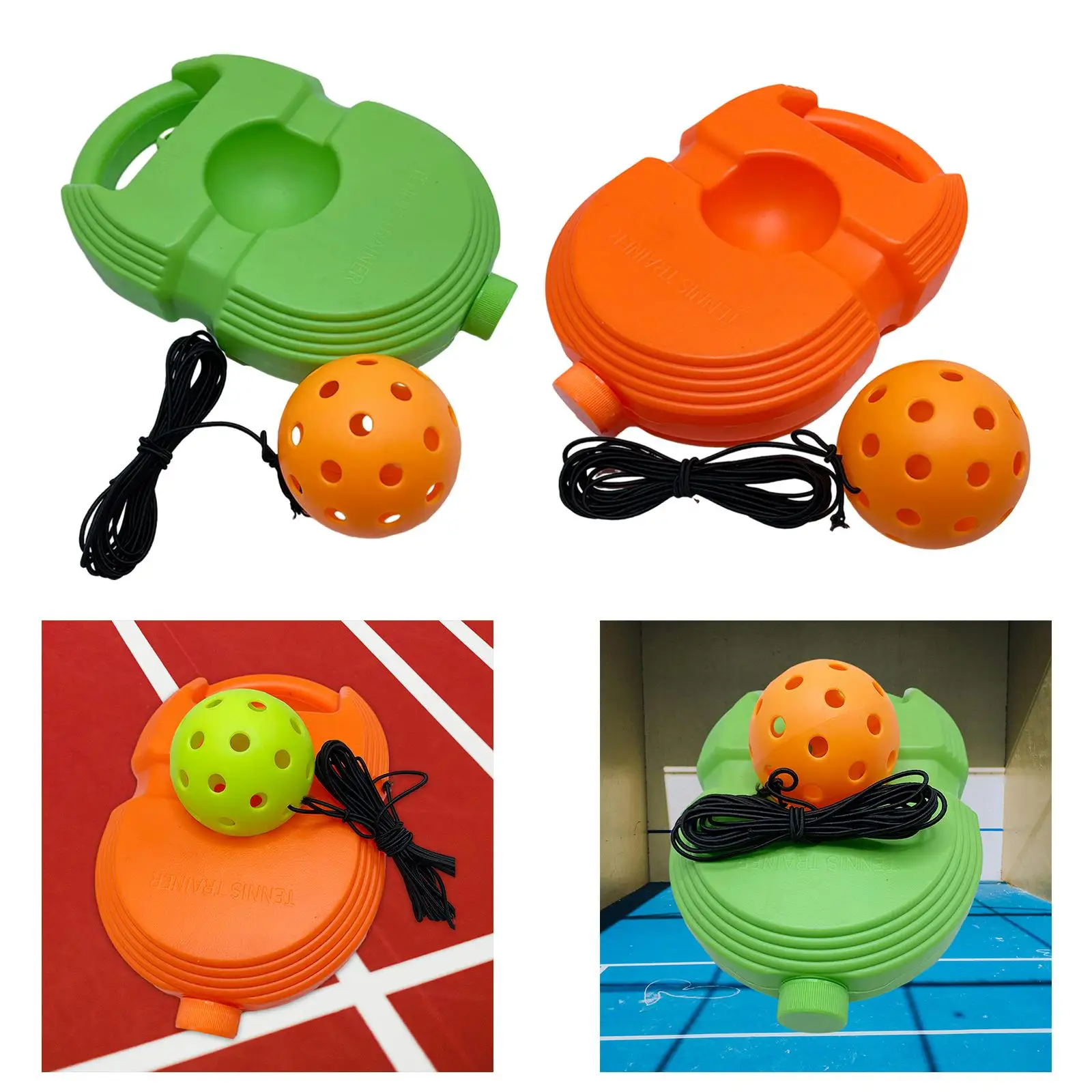 Solo Tennis Training Tennis Trainer Professional Exerciser with Ball Tennis Rebounder Tennis Training Tool for Outdoor Sports
