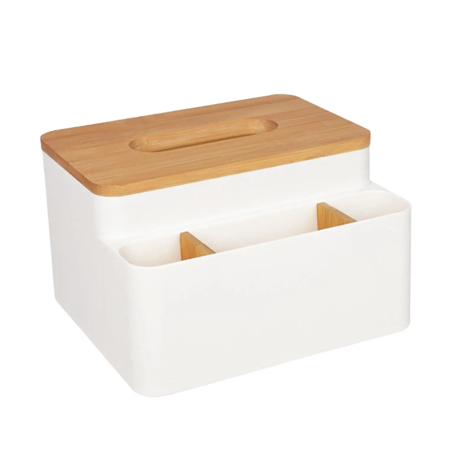Desktop Organizer Tissue Box Stand Home Decor Tissue  Control Storage Box Facial