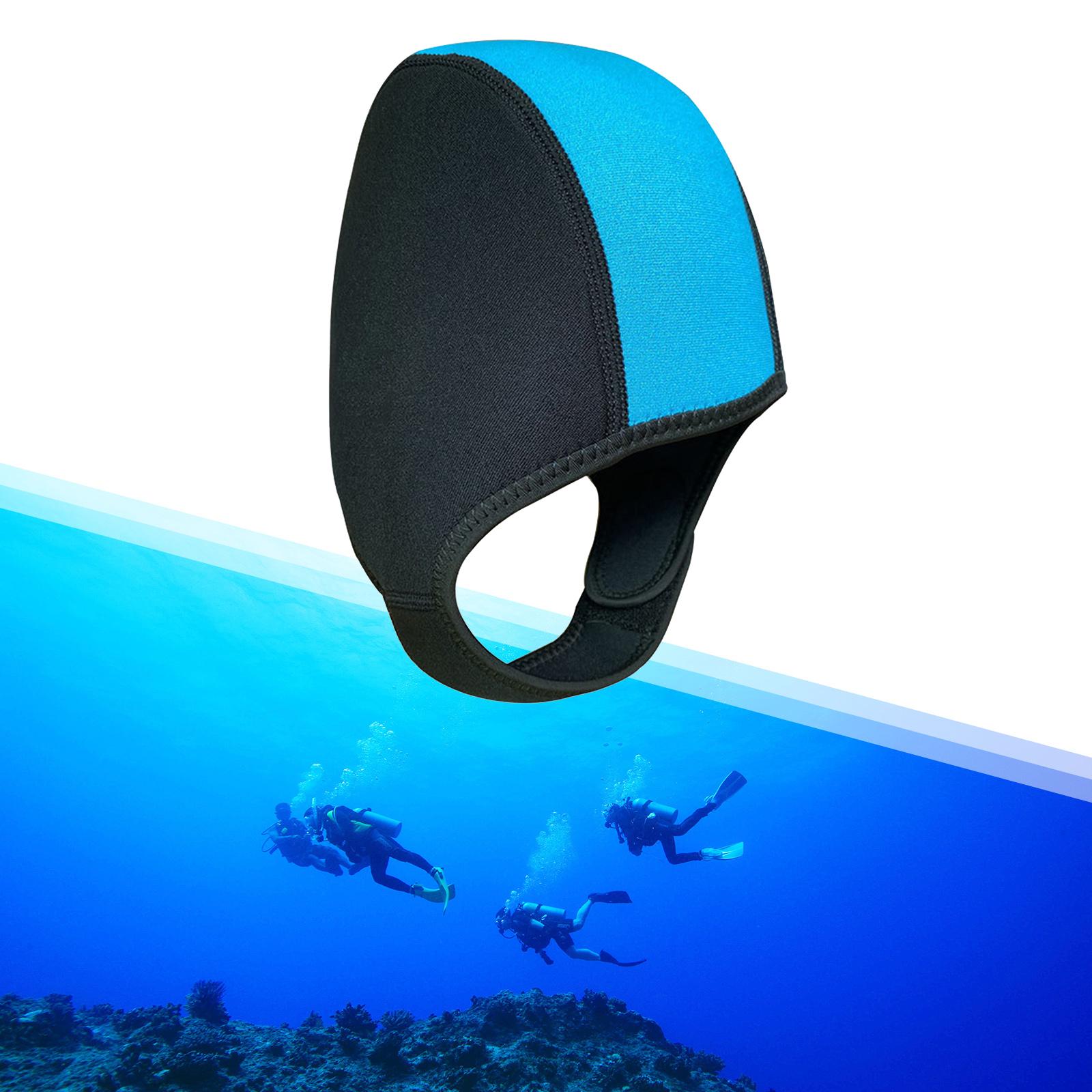 Diving With Shoulder 2.5mm Neoprene Scuba Snorkeling Equipment Hat Hood Neck Cover Winter Swim Warm Wetsuit Protect Hair