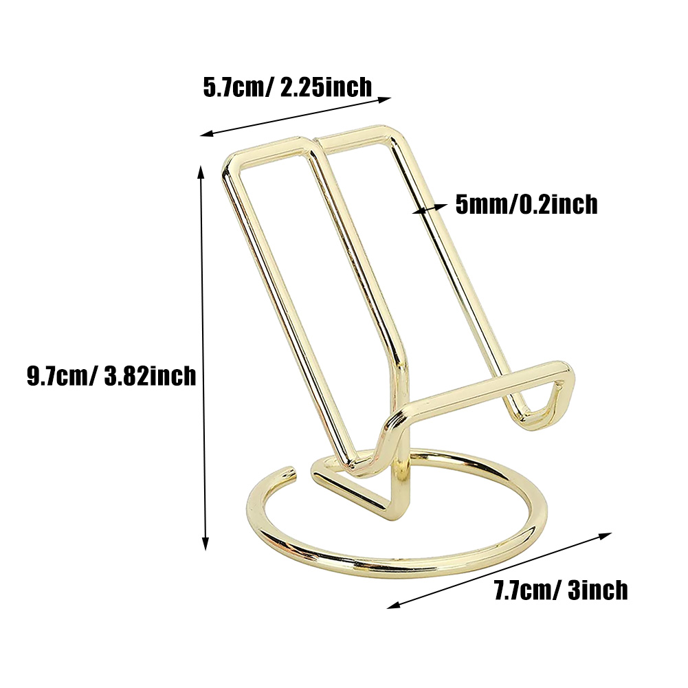 Прочный многофункциональный держатель для телефона из железной проволоки,  держатель для дисплея, настольное крепление, простой в использовании,  стабильный практичный органайзер для чтения | AliExpress