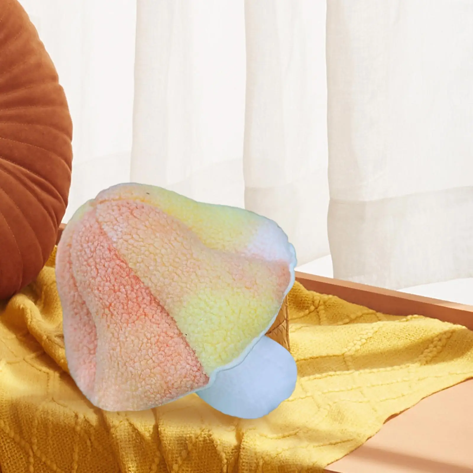 3D Cute Mushroom Shaped Stuffed  Stuffed  Cushion for Gifts Birthday Valentine`S Day Christmas Home Decor Items