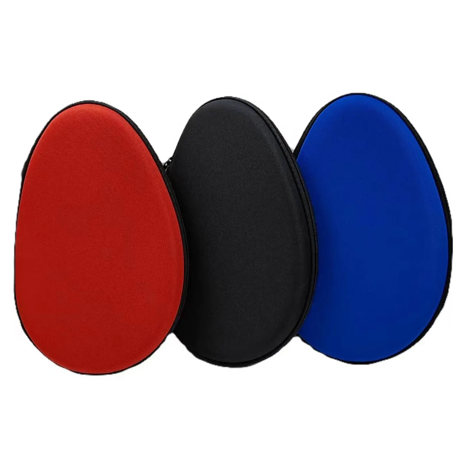 Portable Table Tennis Racket Case Sturdy Hard Gourd Durable Wear Resistant Ping Pong Paddle Bag for Competition Indoor Training