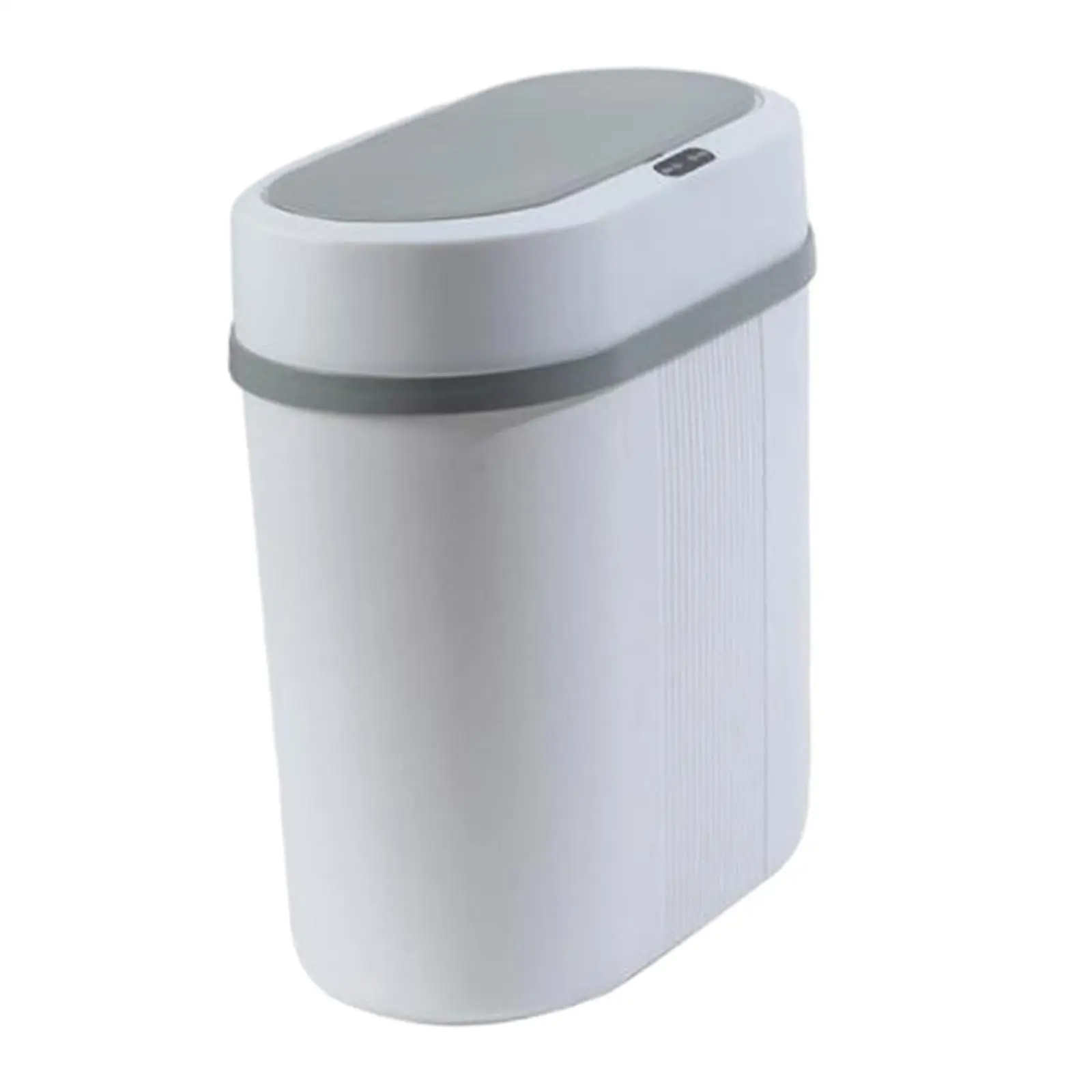 Intelligent Sensor Touchless Narrow Trash Can 12L 15cm Width for Kitchen