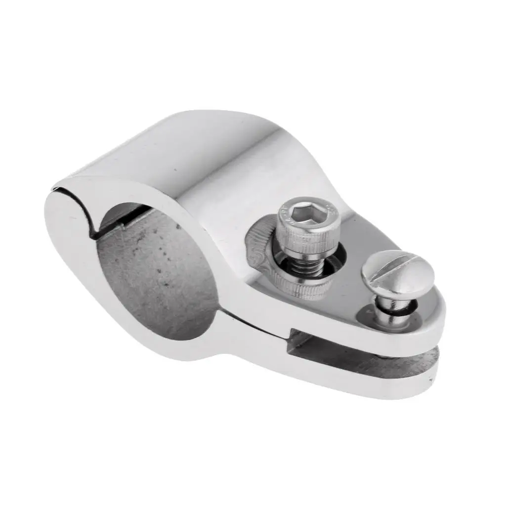 Bimini Top Hinged Jaw Slide  -inch Hardware Fittings Marine Stainless