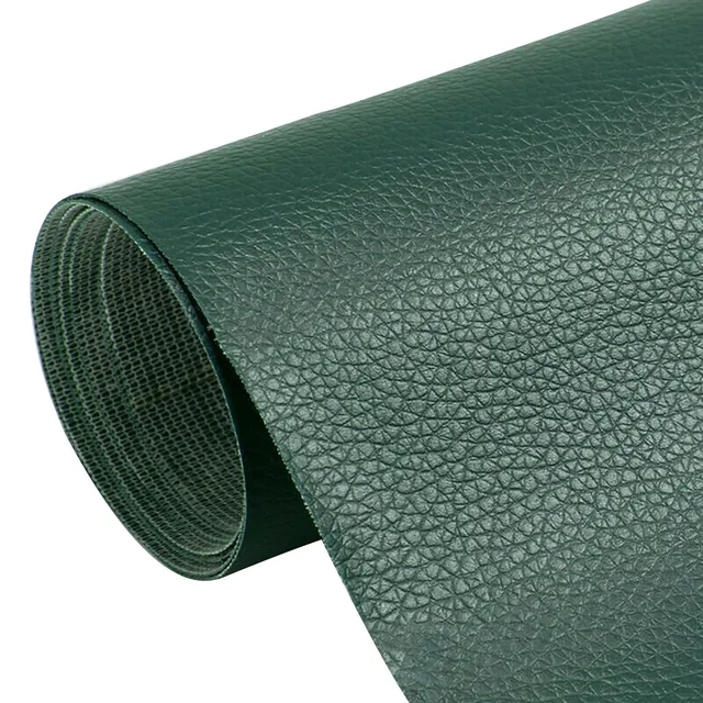 Leather Repair Patch Self Adhesive Leather Refinisher Green 17.3 x 98 inch  Self Adhesive Fabric Repair Patches Leather Patches Faux Leather Fabric