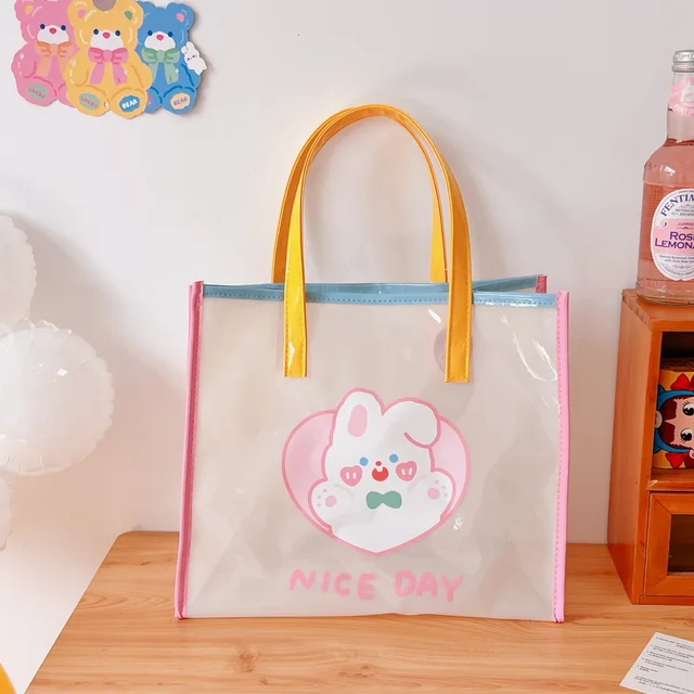 Jelly Bag For Kids Girls Women Kids Beach Bag Fashion Plastic