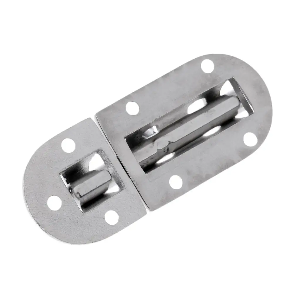 Stainless Steel Latch Barrel Long Bolt Hasp Gate Shed Slide Door Lock 93mm