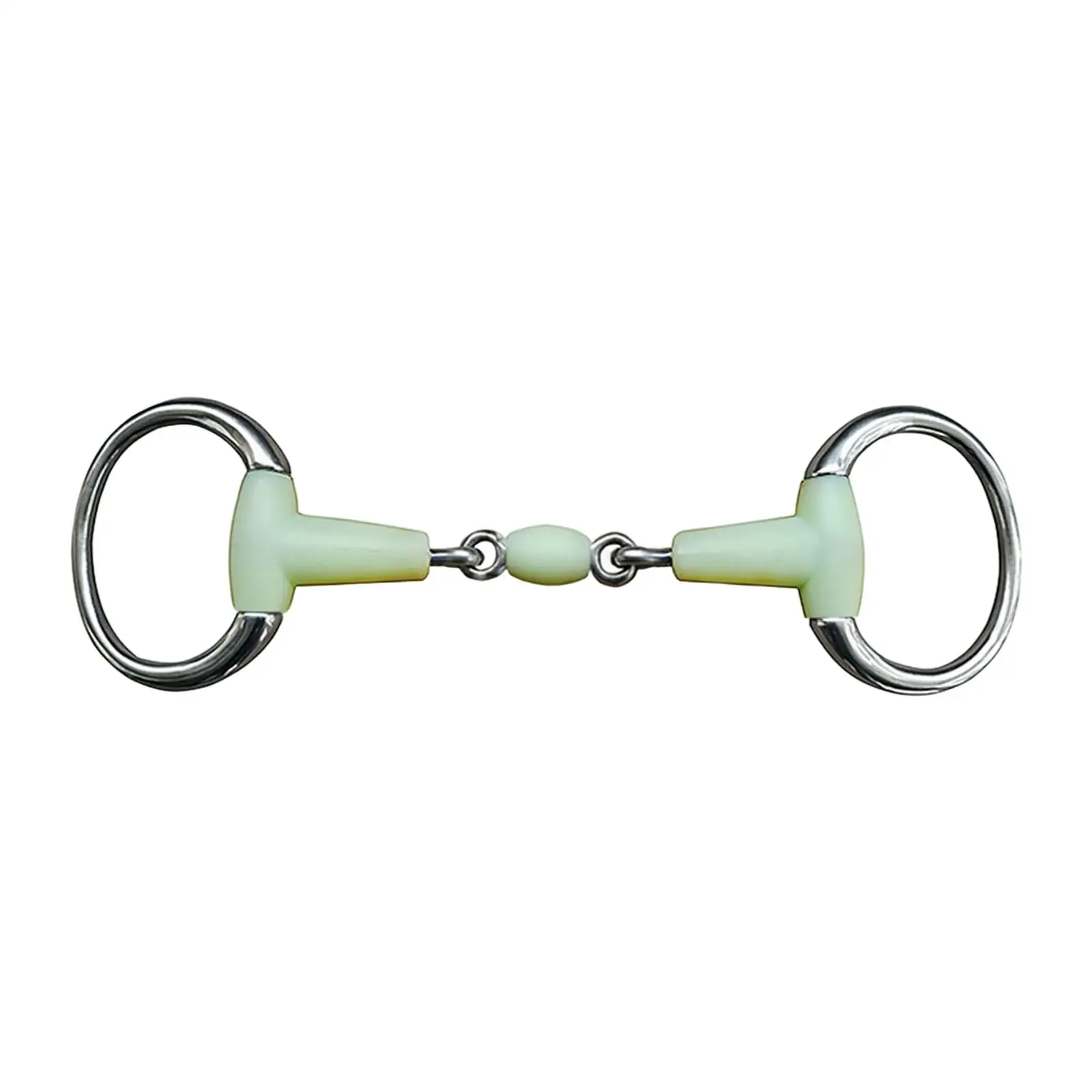 Ultralight Horse Ring Bit Horse Training Wear Resistant Stainless Steel for Horse Riding Equipment Outdoor Sports Gear