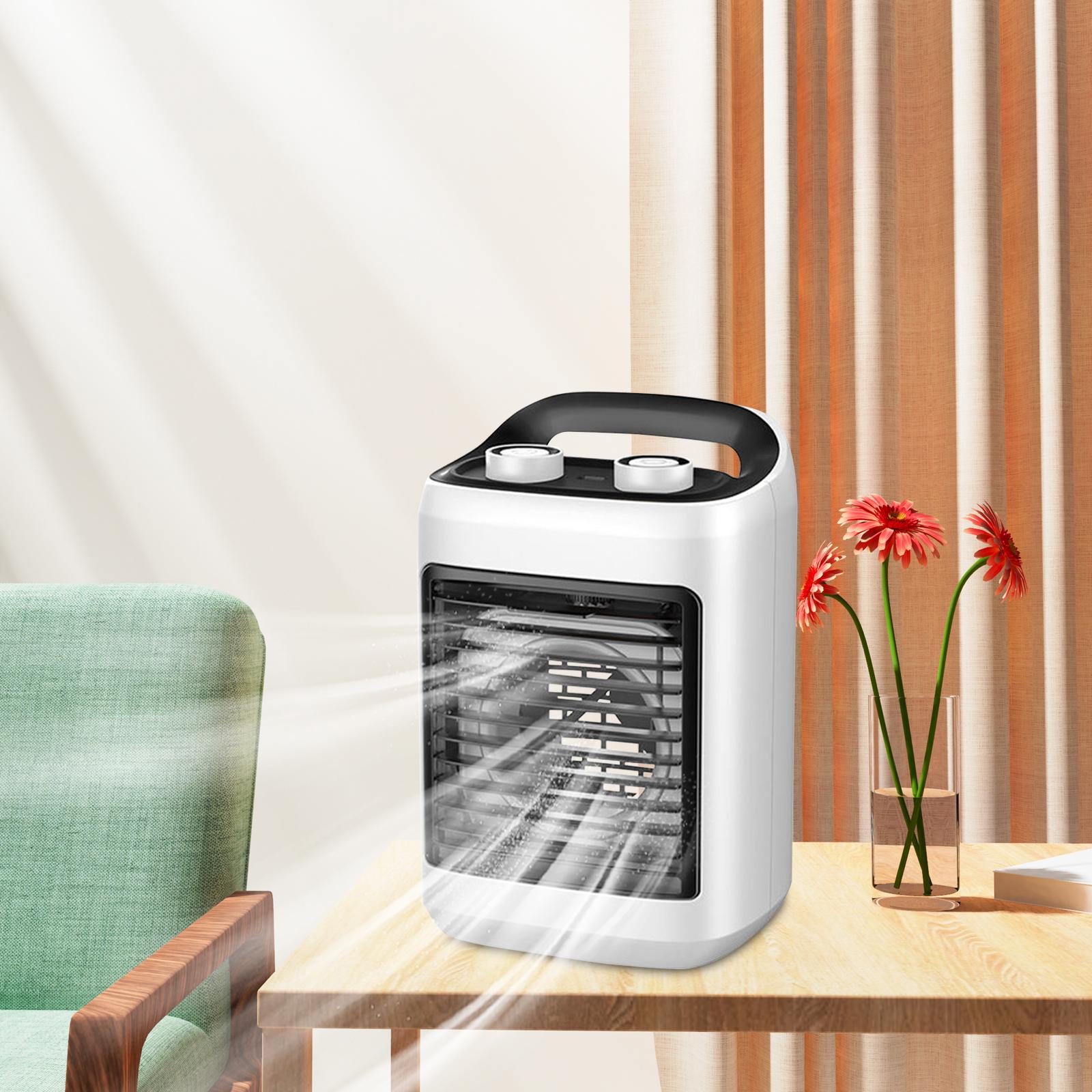 Description Picture 3 of itemPortable Air Conditioner Quiet Humidifier Air Cooling fan Conditioning Fan Water Cooling Fan for Office Dorm Room Home Desk