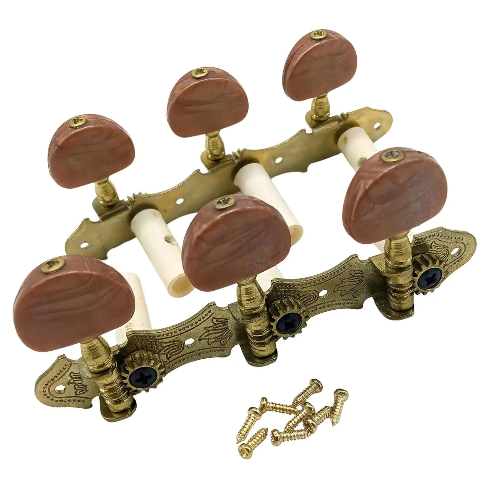 2x Keys  Accessories DIY  Metal Durable Repair Kits Machine Heads for Guitars