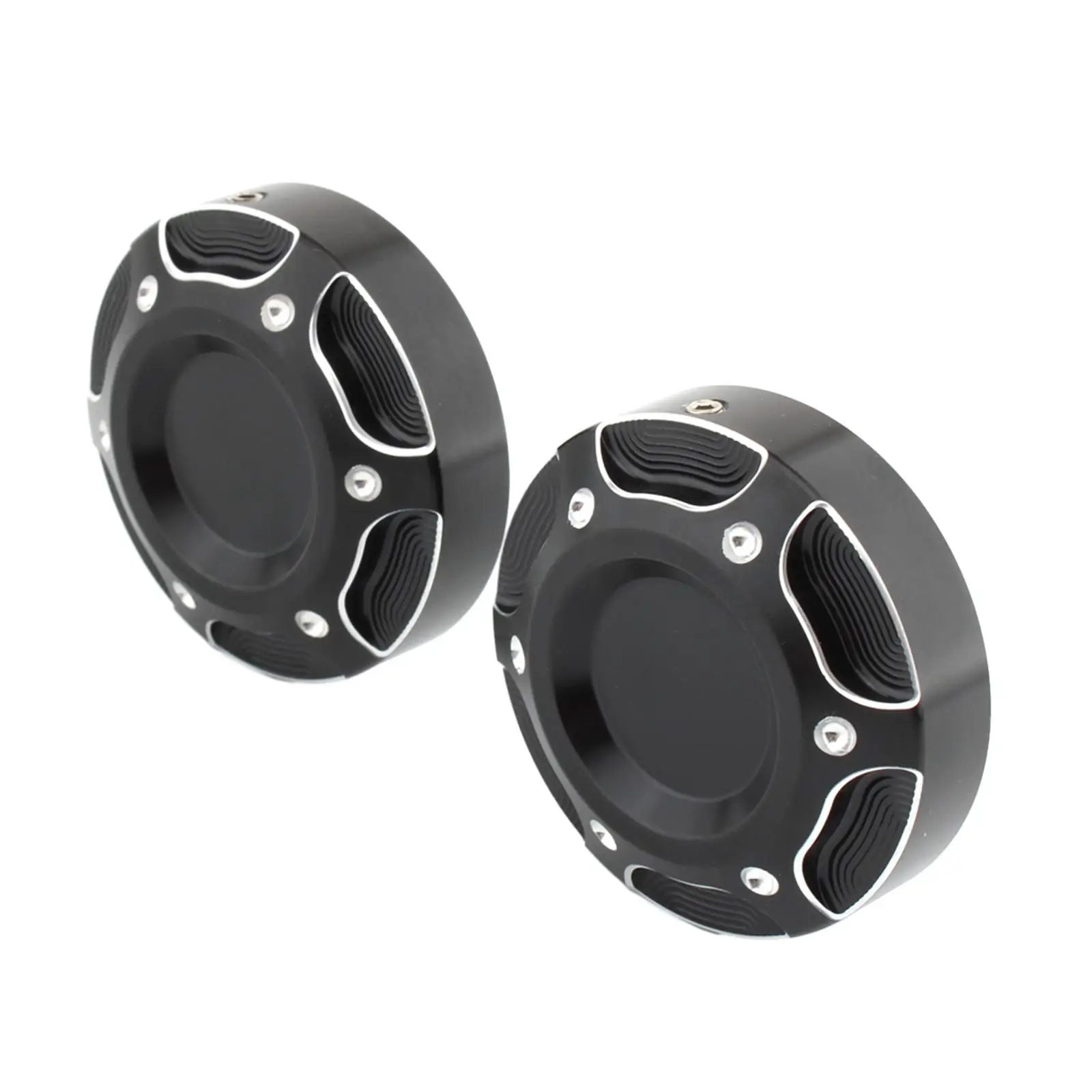 2x Motorcycle Frame Hole Cover Cap Aluminum Alloy for Harley x350 2023