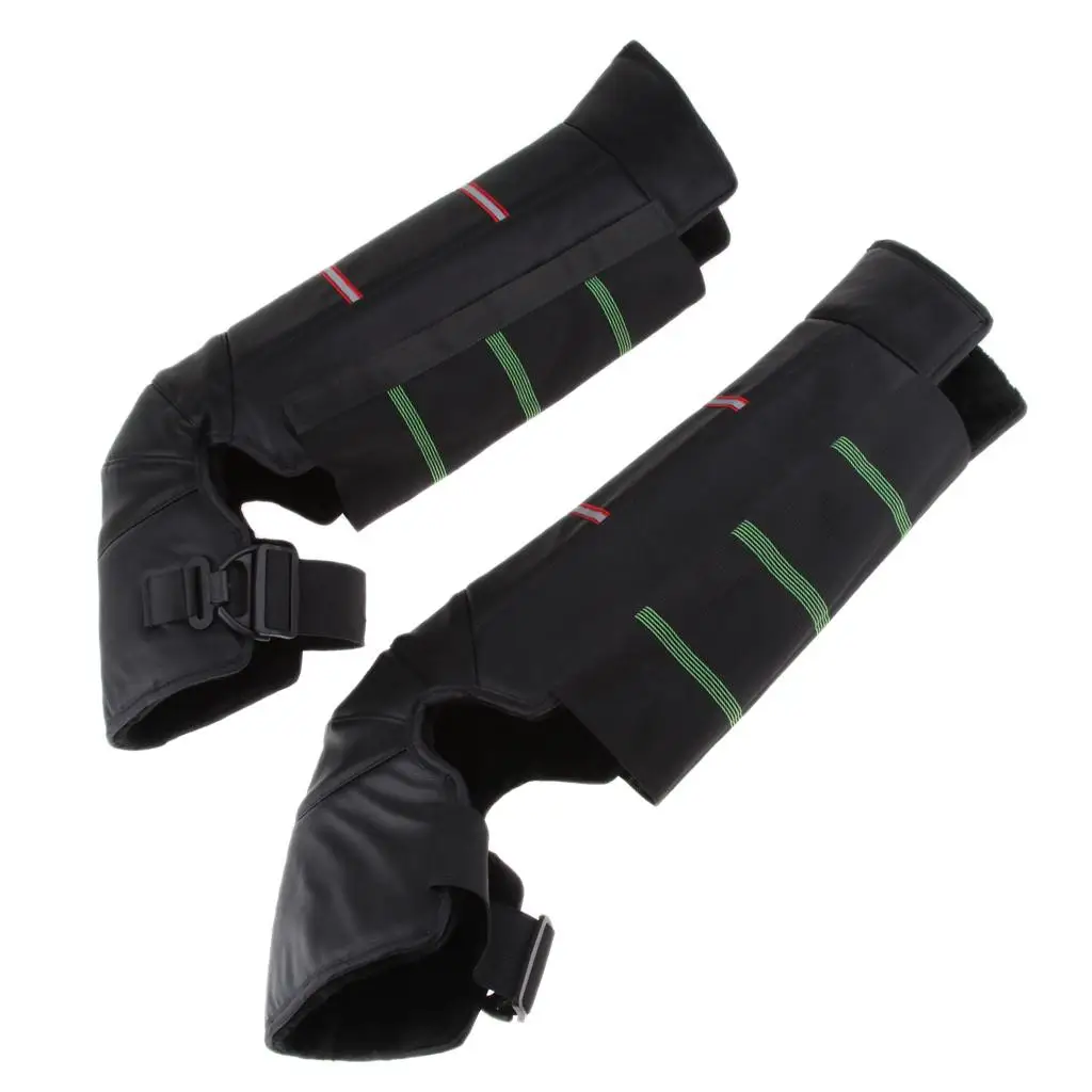 Riding Windproof Long Knee Leg Sleeve Warmer Kneepad Protector Adjustable