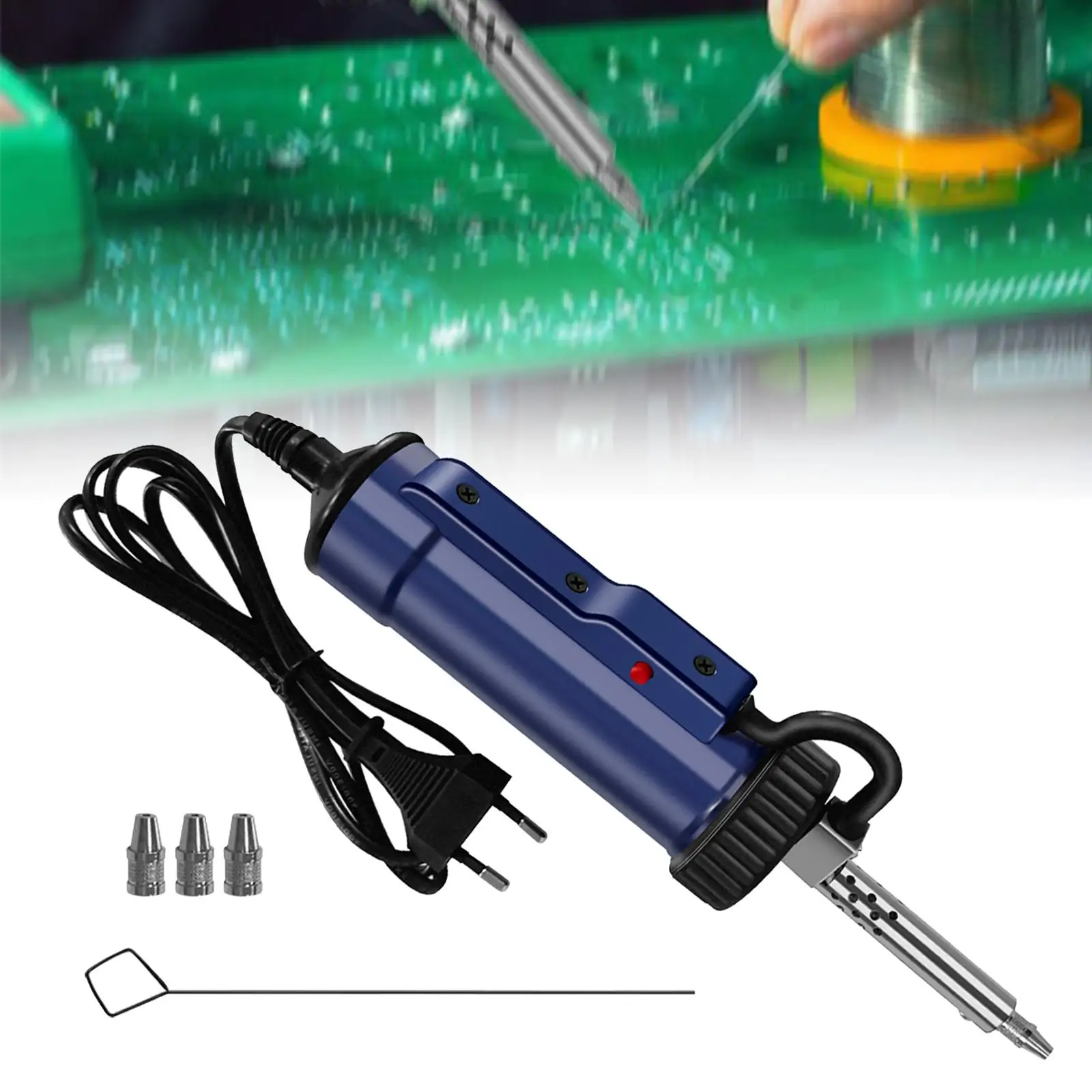 Solder Suckers Handheld DIY Electric Solder Tin Suckers Solder Iron for Home DIY Hobby Circuit Board Appliance Repair