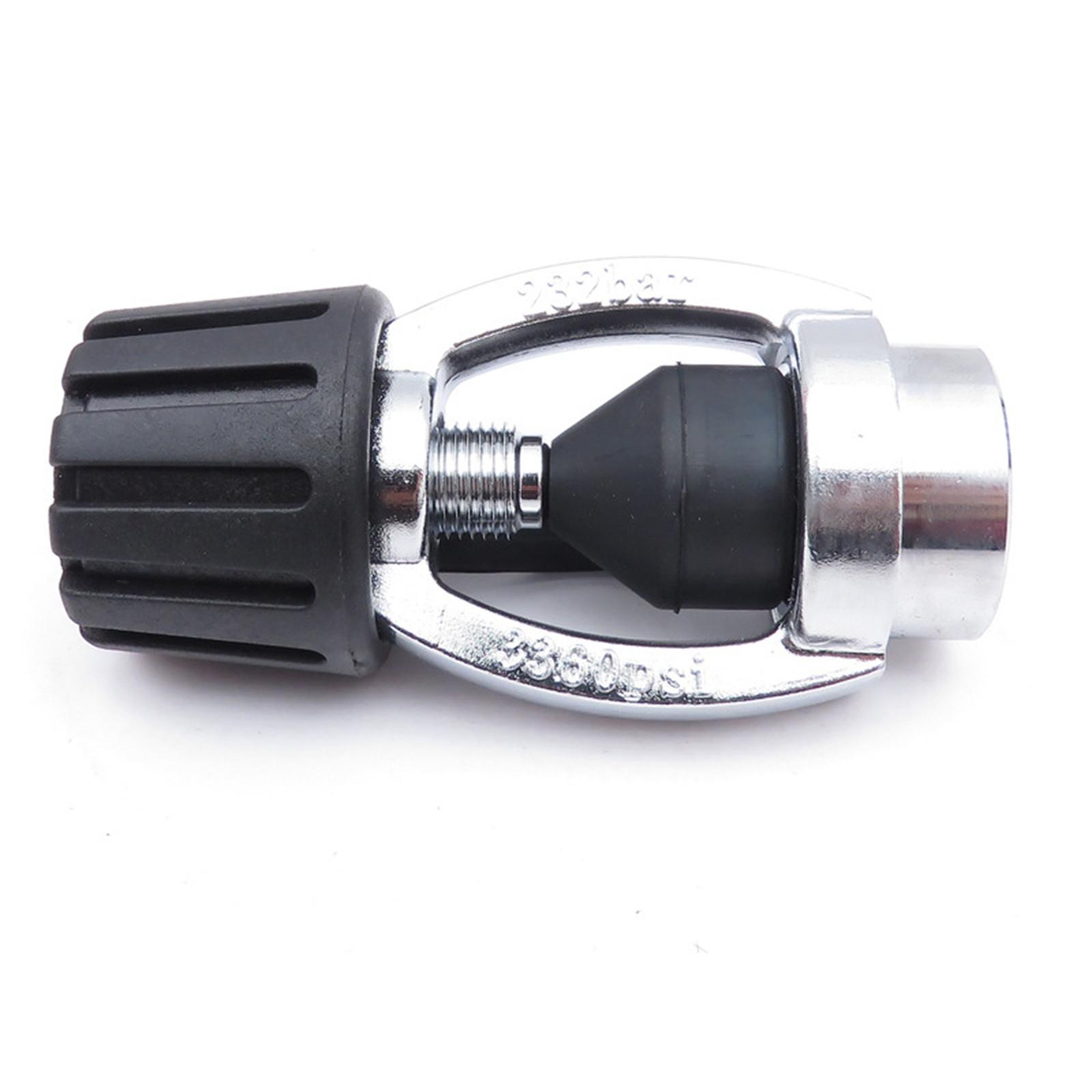 Dive Din to Yoke Regulator Adaptor First Stage Adapter with Dust Cover
