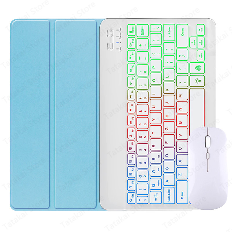 Rainbow Backlit Teclado para Teclado Xiaomi Pad