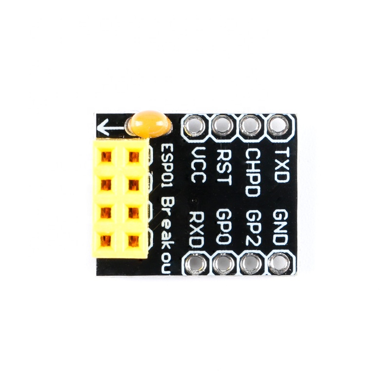 S192643cc33f14e3f8de3b2a12c6a0403j 5 szt. ESP8266 płytka przyłączeniowa płyta do rozbicia płyty ESP01 WiFi moduł nadawczo-odbiorczy ESP-01 ESP-01S