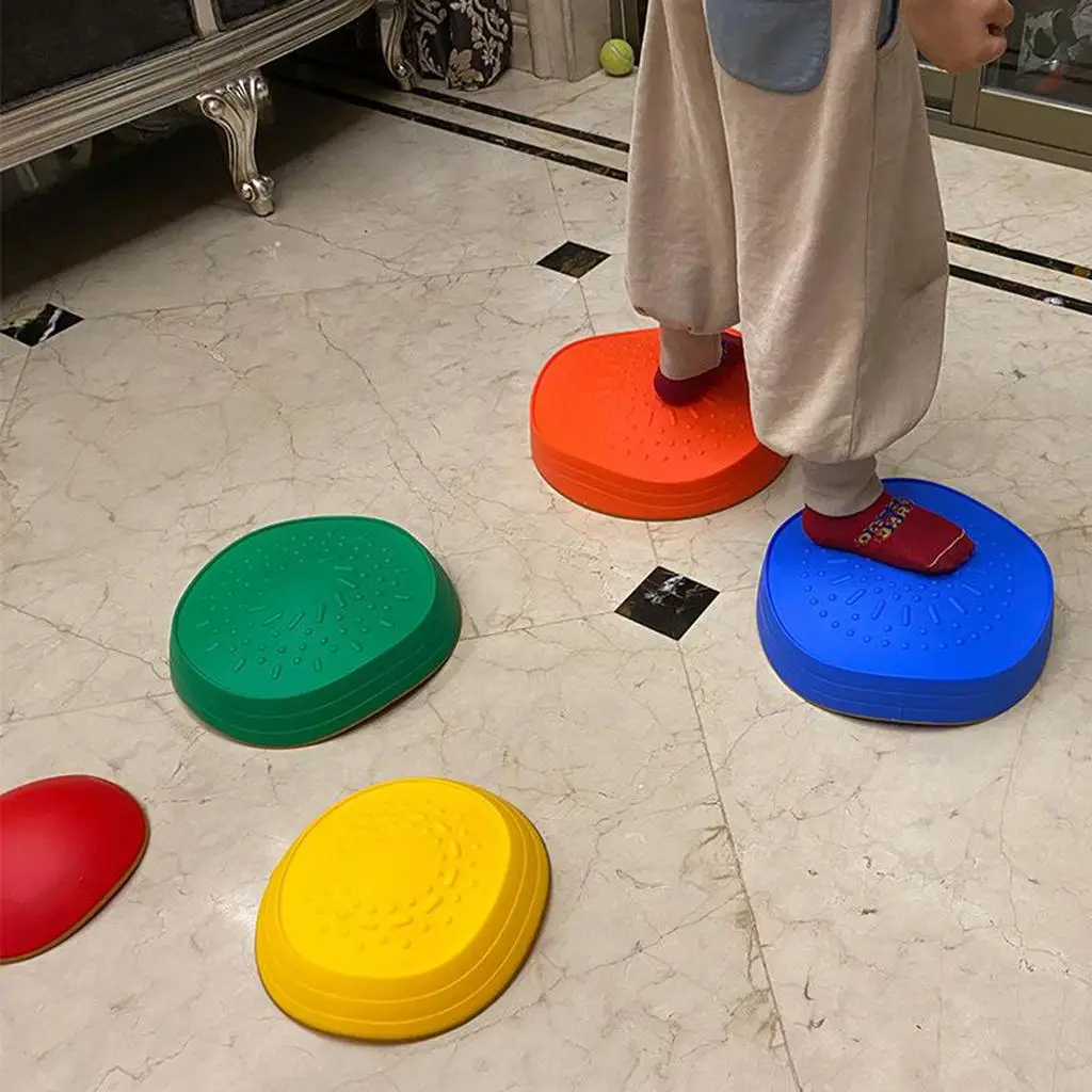 Promotes Coordination And Stability Stepping Rocks Non Toy for Kids