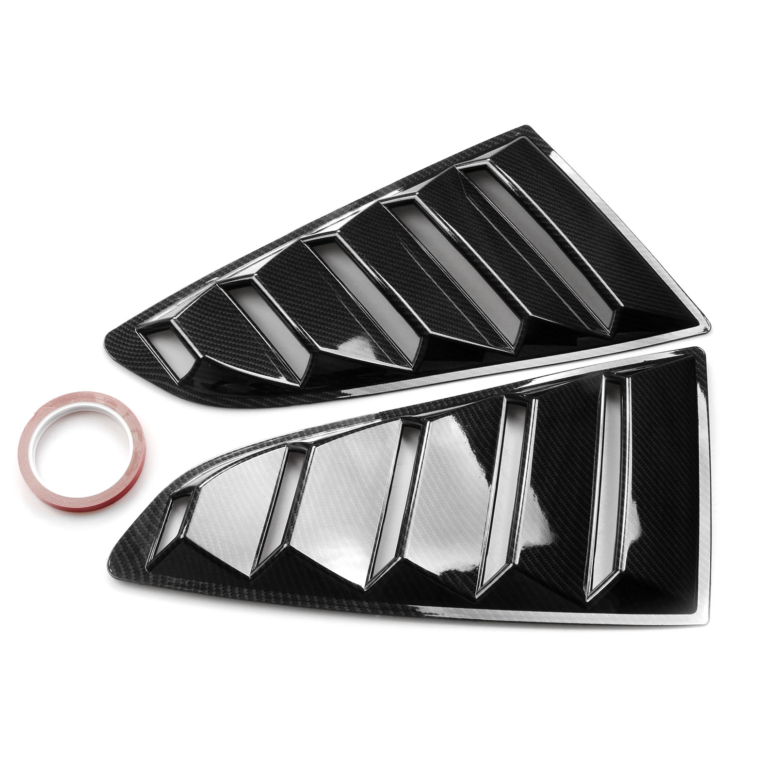 Heckscheiben lamellen seitliche Entlüftung abdeckung Windschutz scheibe passend für Ford Mustang 2012-2014 Autozubehör modifizierte Jalousien – Detail 11