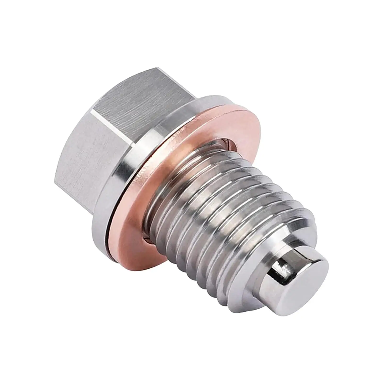 Oil Pan Drain Plug M12x1.5 Accessories Install Faster Heavy Duty Oil Pan Plug Replacement Neodymium Magnet Bolt for Car