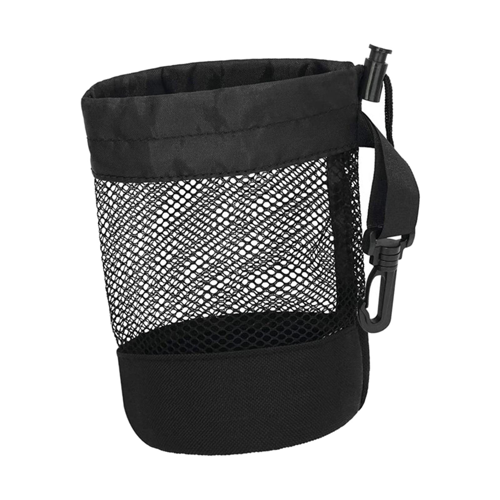 Multipurpose Golf Ball Bags Drawstring Golf Ball Pouch Carrying Portable Holder Nylon Mesh for Fitness Sport Outdoor Laundry