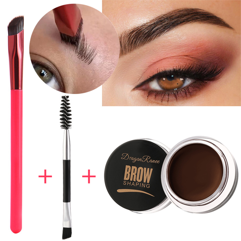 Best of Multi-function Eyebrow Brush With Wild Eyebrows Cream Concealer Square Eye Brow Make Up Brushes For Women Eyebrow Gel Reviews & Tips