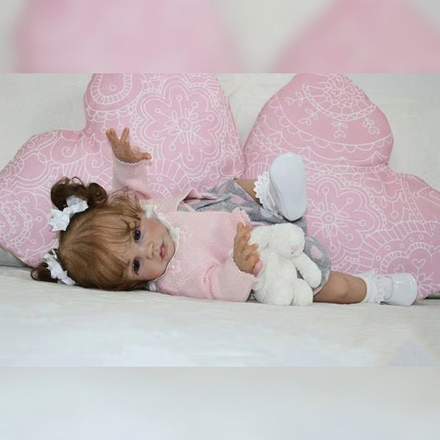 ❤️Original Size❤️ 23 Inches Bebe Reborn Doll Kit Juliana Blank