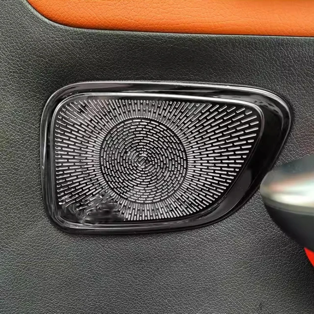 Für Für GLC X254 2023 2024 Auto Audio Lautsprecher Tür Lautsprecher Panel  Aufkleber Abdeckung Trim Zubehör Interior Styling